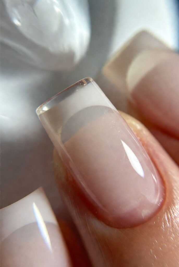 Transparent French Ombré