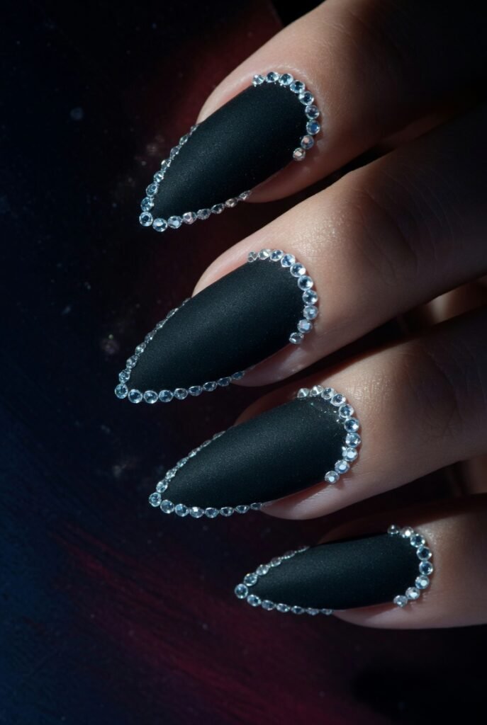 11 almond nails designs