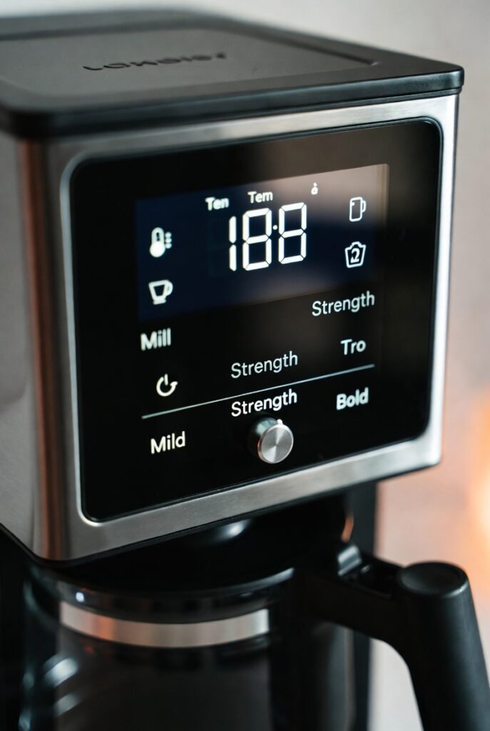 3. Brew Strength & Temperature Control