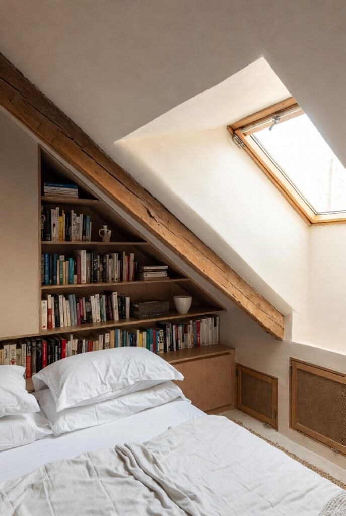 11. Paint the Sloped Ceilings a Lighter Color Than the Walls