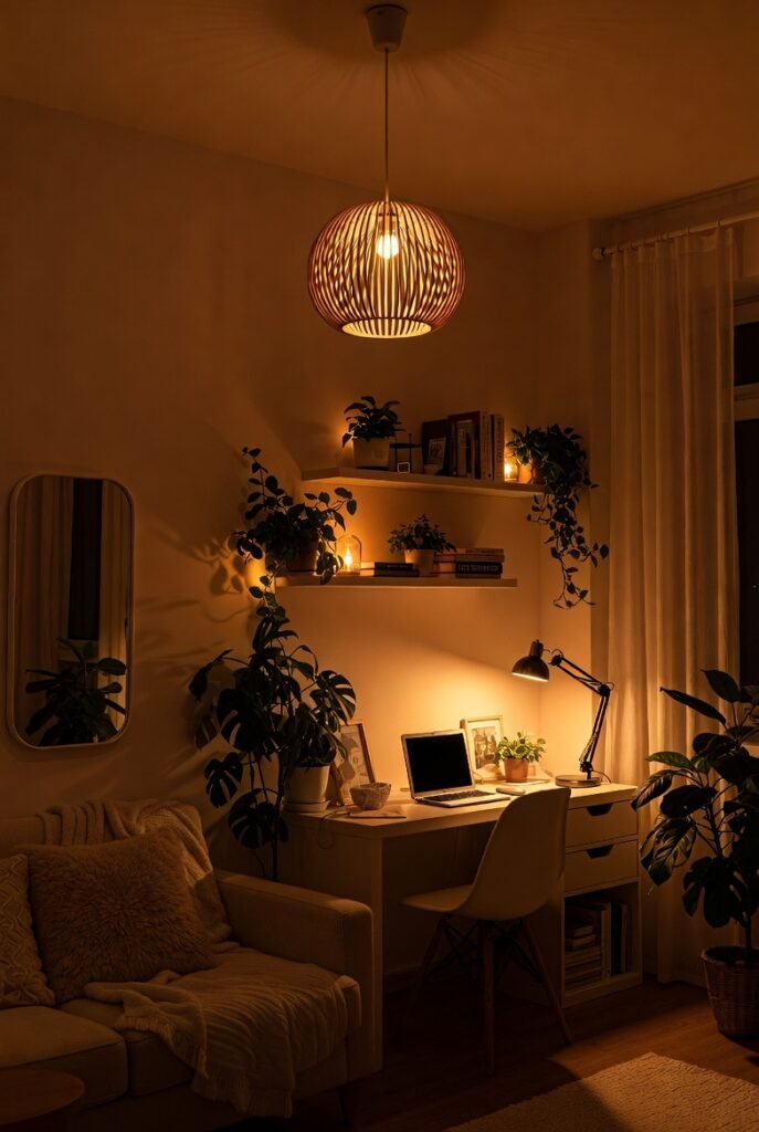 1. Master Warm Ambient Lighting, Task Lighting, and Accent Lighting