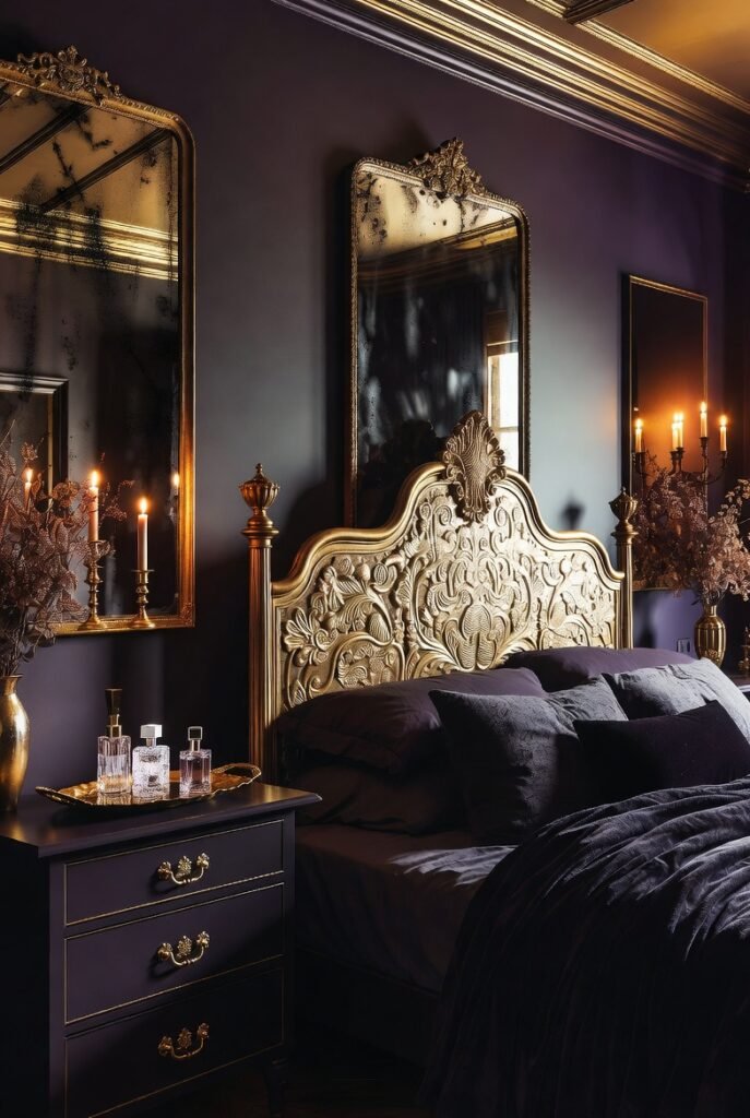 9. Hang Tapestries or Dark Wall Art