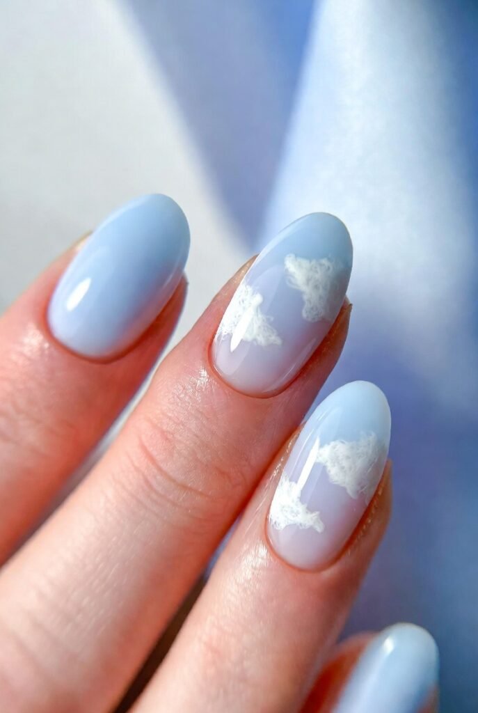 Champagne Shimmer With Subtle Ombré