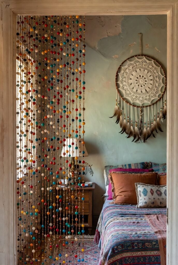 Idea 19: Use a Wicker or Rattan Nightstand
