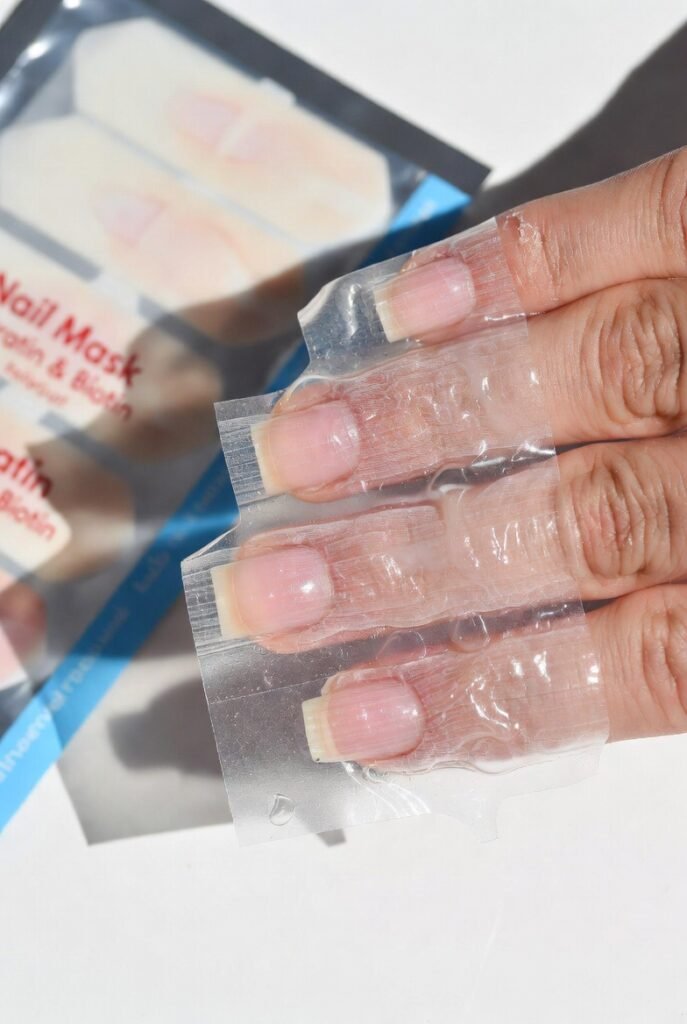 Weekly Nail Mask Sheets with Keratin