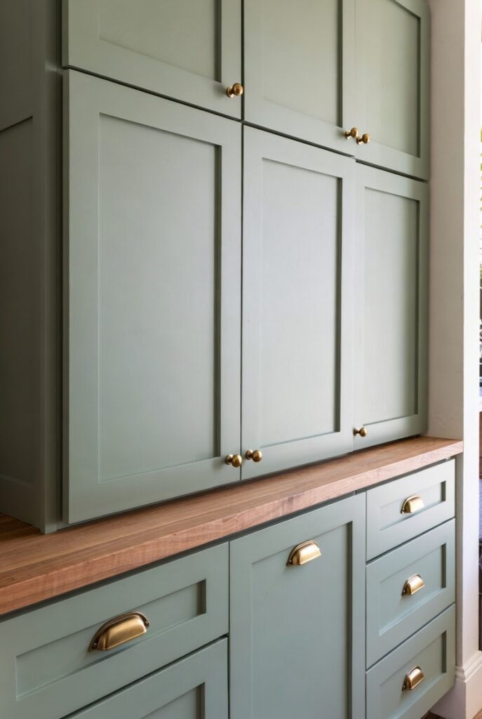 Color-Focused Kitchen Cabinet Ideas (8-14)