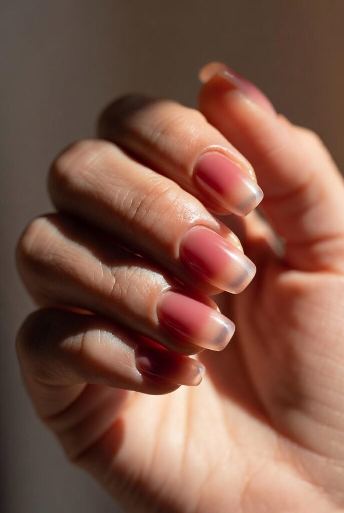 Mischievous Bunnies Hiding Under Bubbles Bath Nails