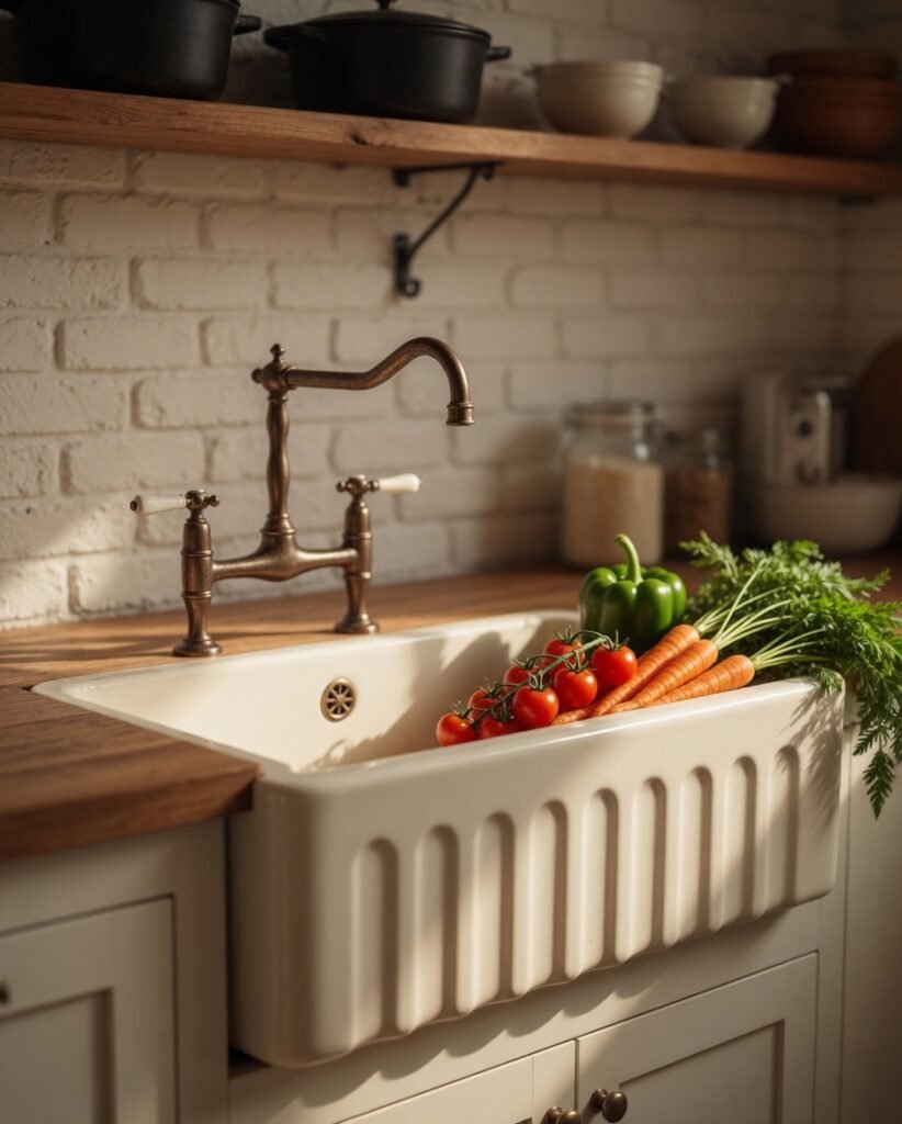 The Essential Elements of a Farm Style Kitchen