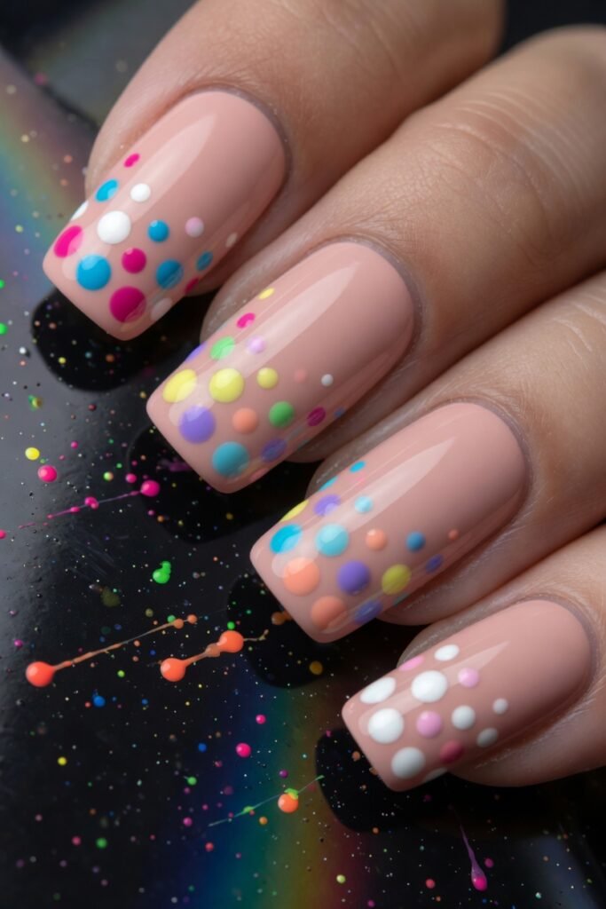 Polka Dot Clusters