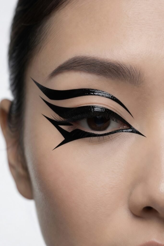Double Winged Eyeliner