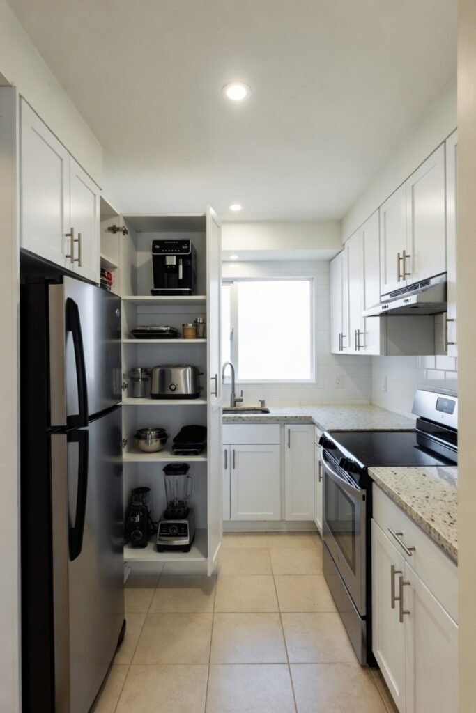 1. The Hidden Appliance Pantry