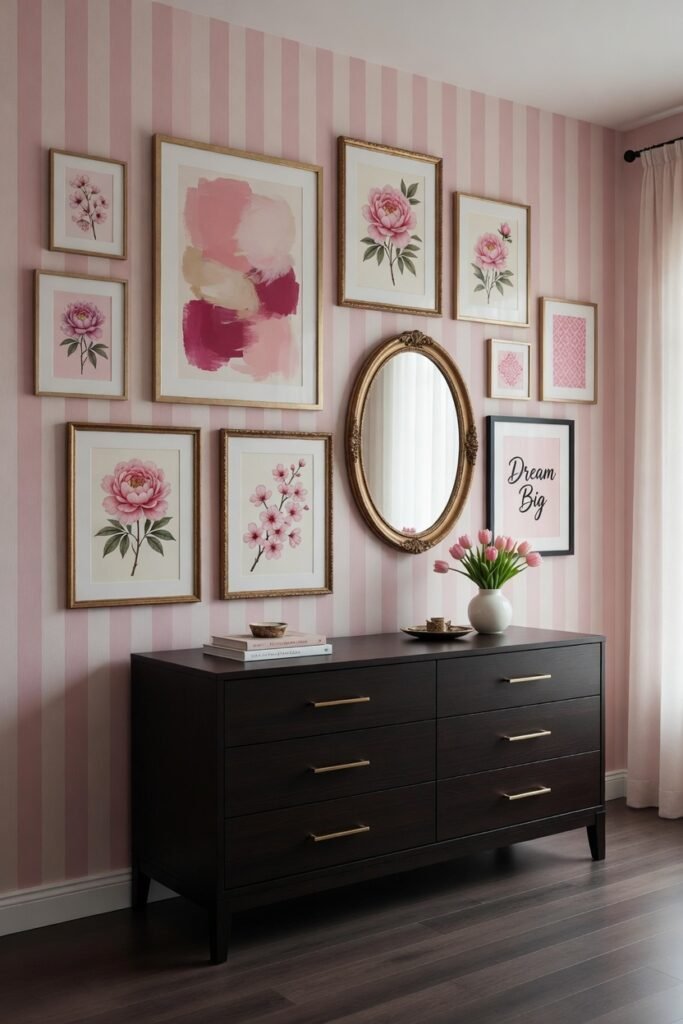 11. Pink Stripes (Wallpaper)