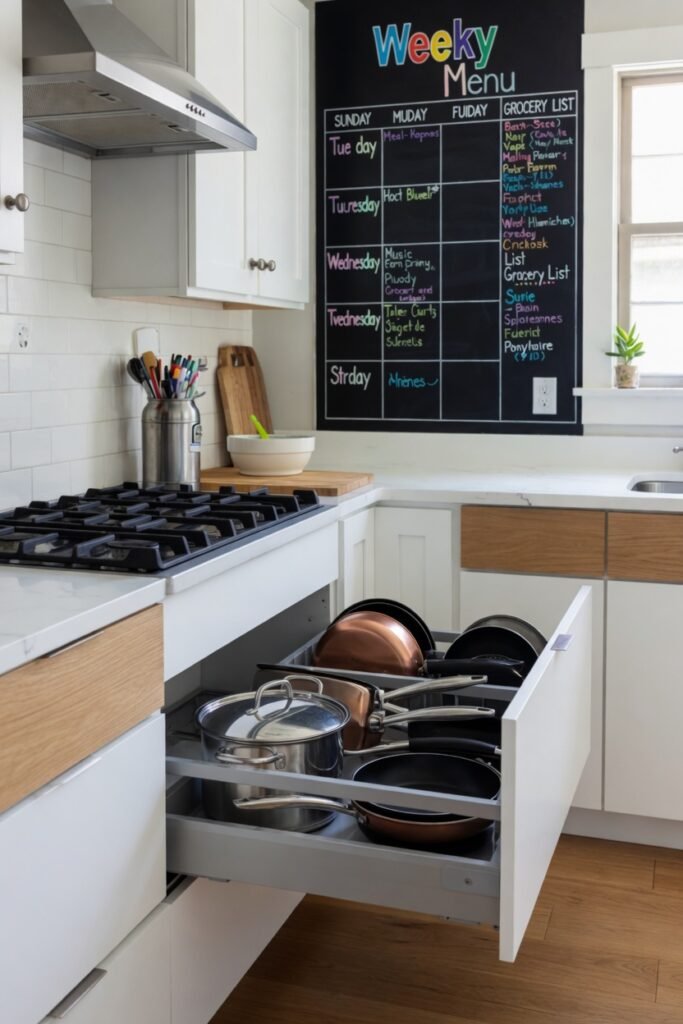 17. Deep Drawers Instead of Lower Cabinets