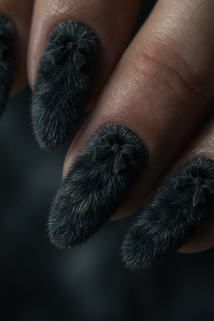 6. Beast’s Midnight Fur in Textured Charcoal