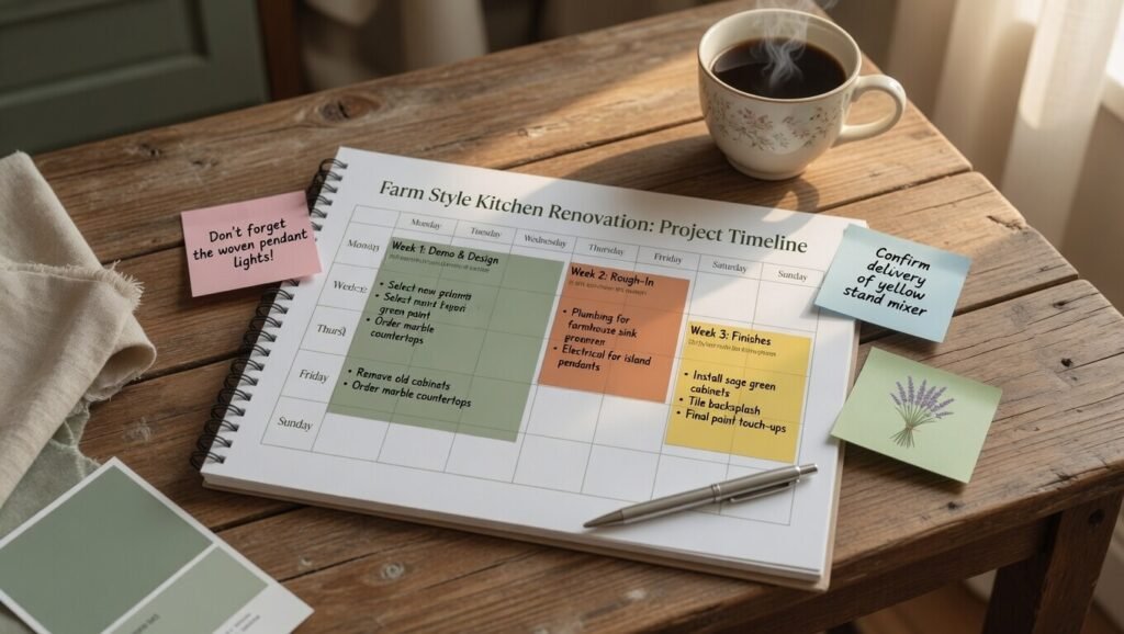 Step‑by‑Step Guide to Planning Your Farm Style Kitchen