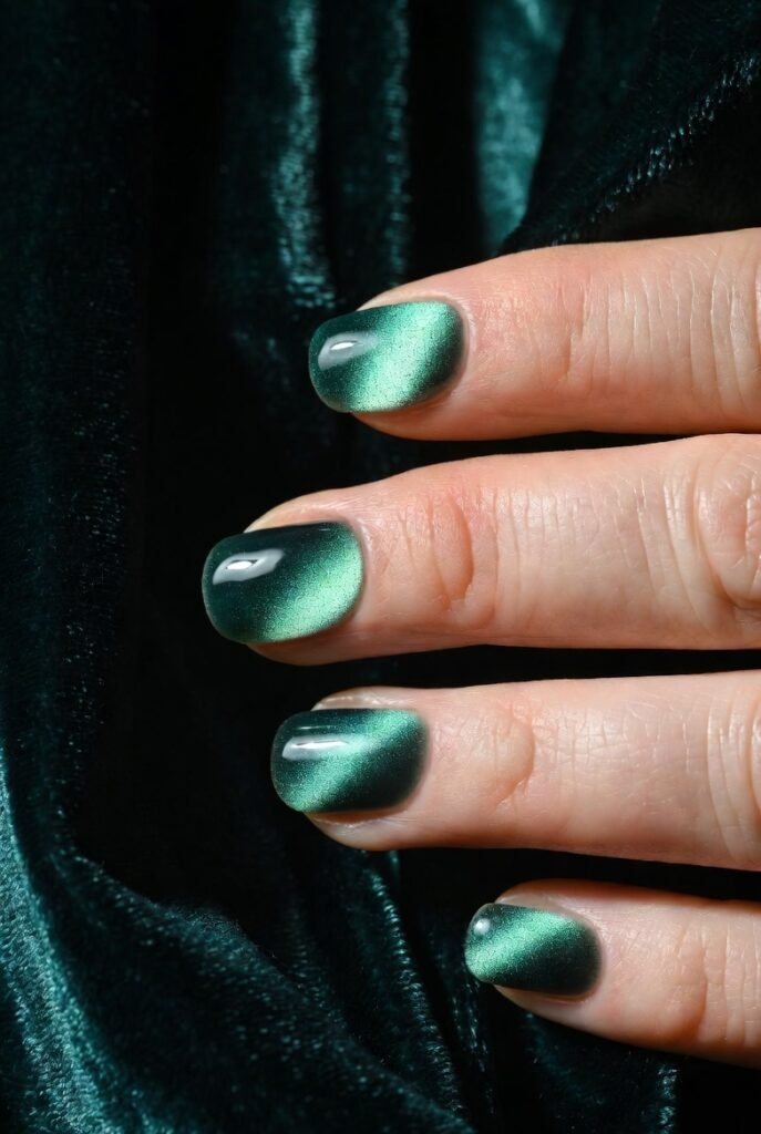Classic Deep Green Cats Eye