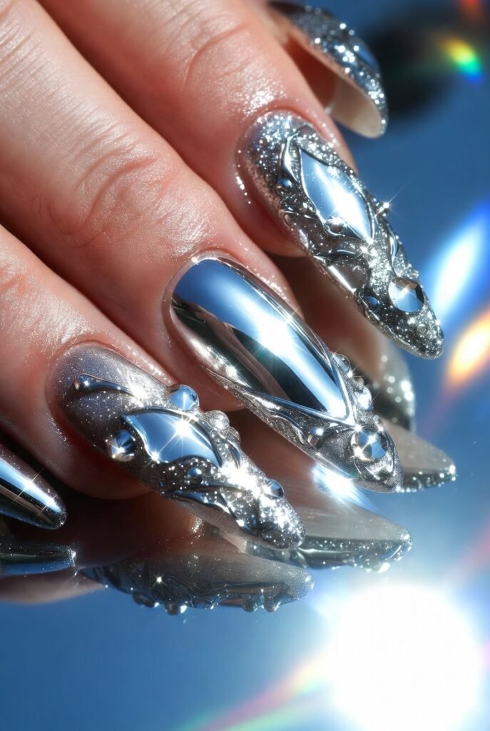 1. Enchanted Rose Nail Art: The Ultimate Romantic Statement