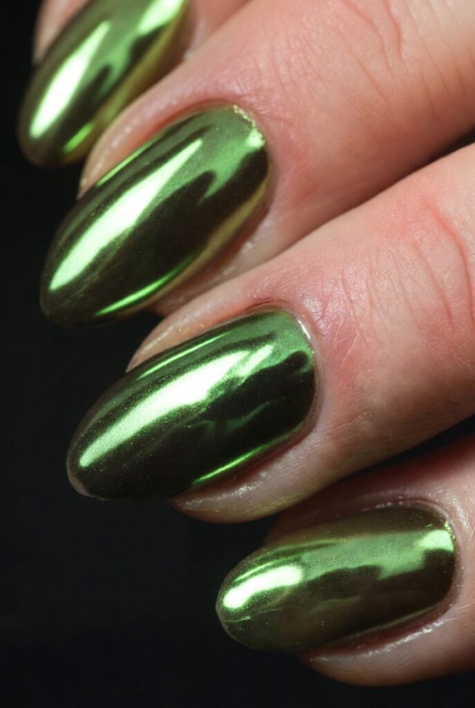 Olive Green Chrome for Unexpected Edge
