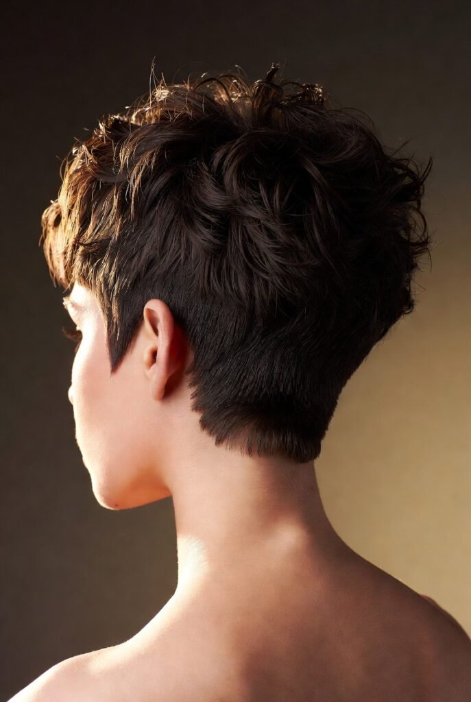 Sleek Shag for Straight Fine Hair