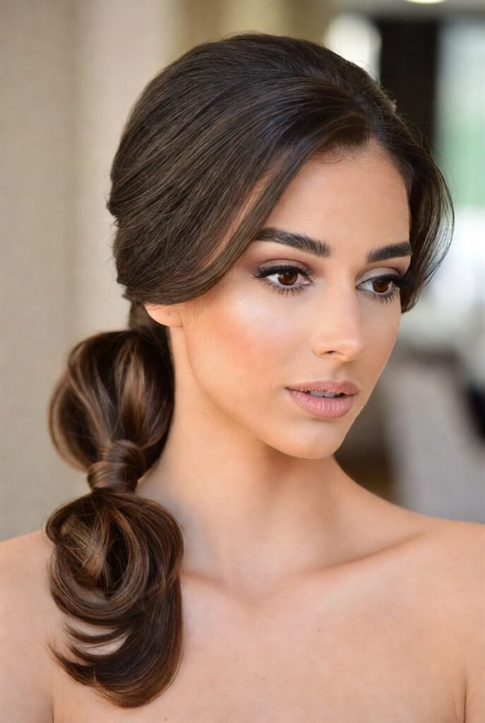 8. The Fishtail Ponytail