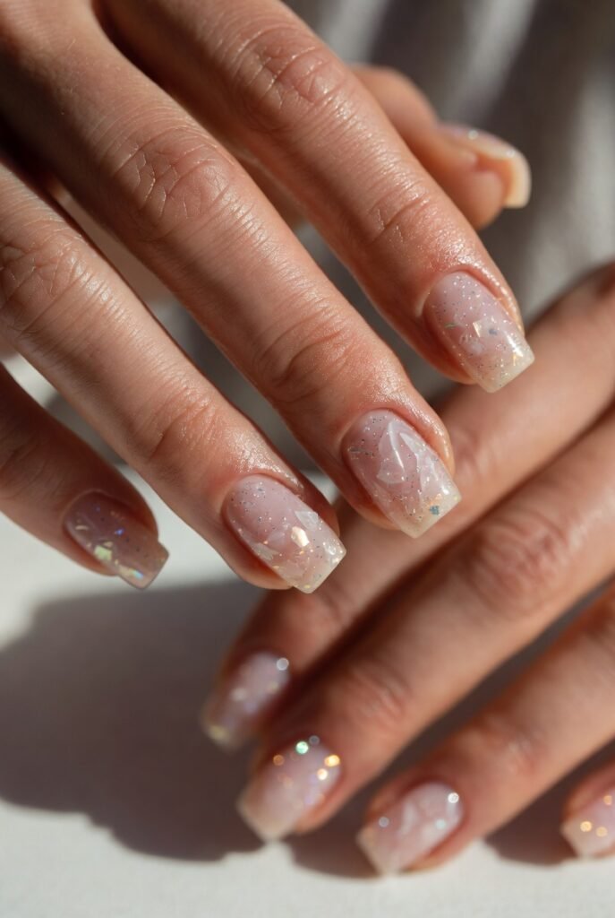 2. Recycled Glitter Inclusions: Eco-Chic Texture That Tells a Story