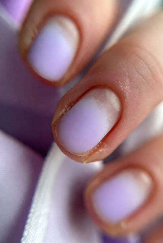 Classic French Oval Nails