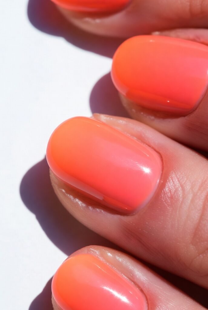 Vibrant Coral That Bridges Summer and Fall