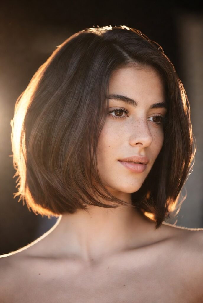 The Graduated Lob with Soft Edges