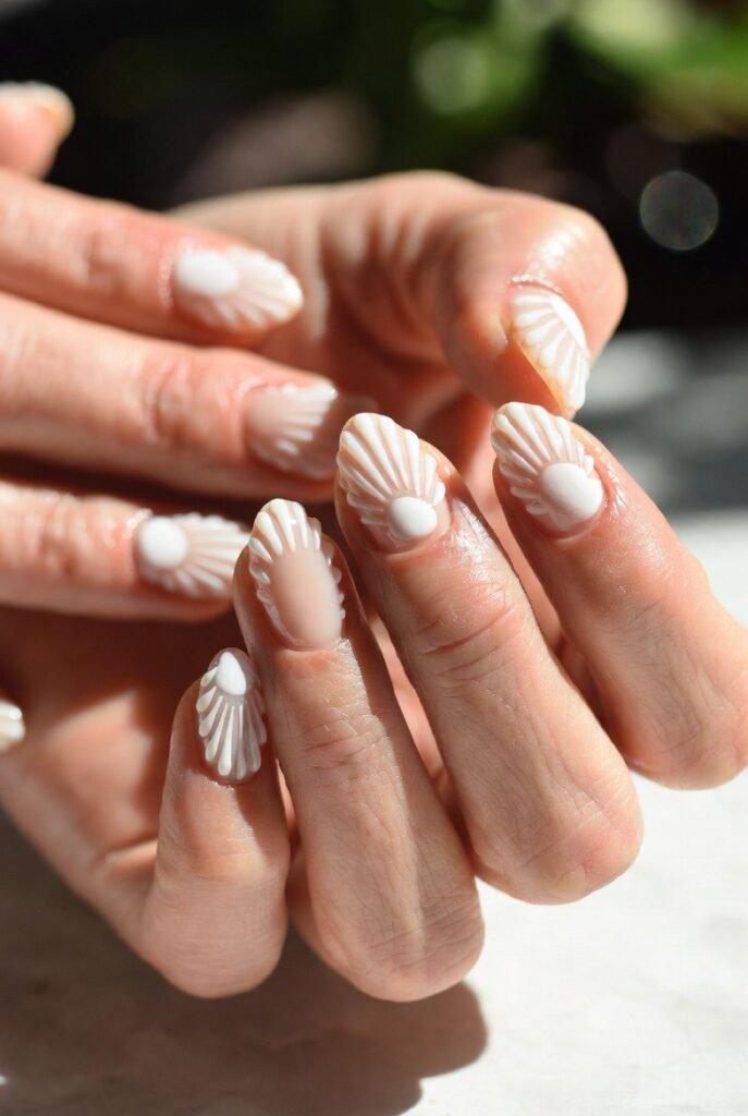 8. 18 Summer Nails Ideas in 2026: Frosted Lemon Zest