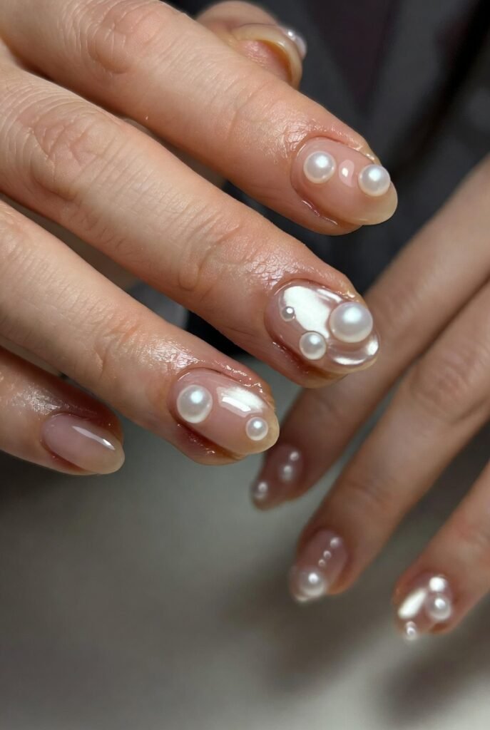 23. Single Metallic Cuticle Crescent