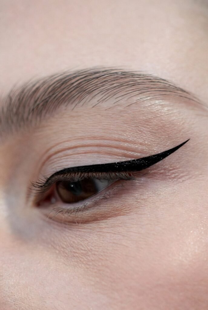 1. Classic Winged Eyeliner: The Timeless Confidence Booster