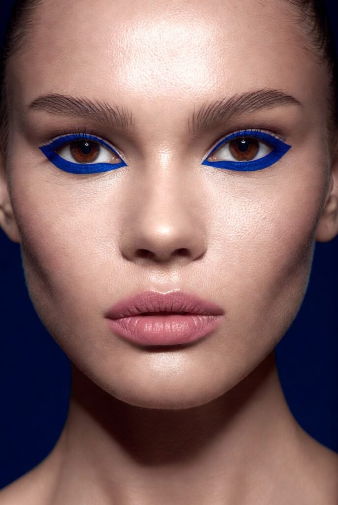 Cobalt Blue Lower Lash Line