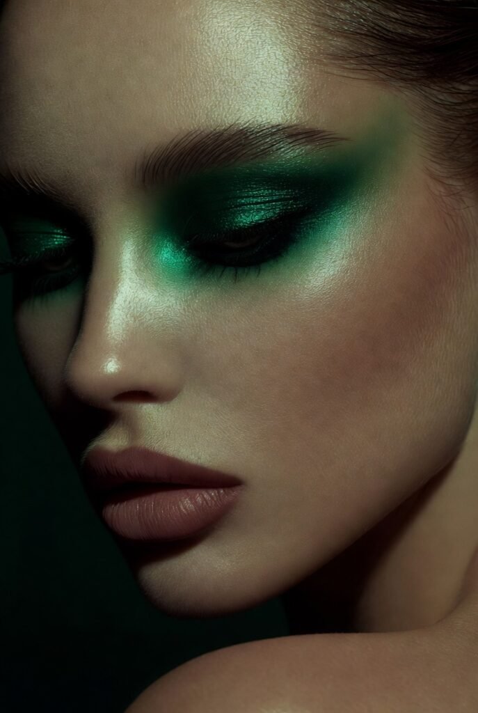 Emerald Green Smoky Eye