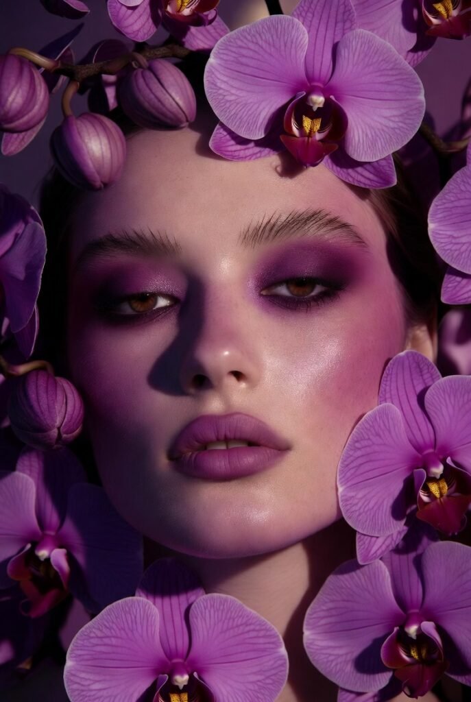 Monochromatic Orchid Everything