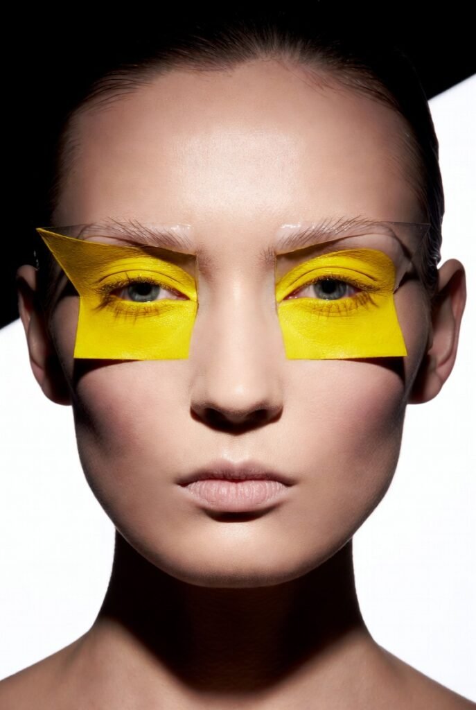 Canary Yellow Graphic Shapes