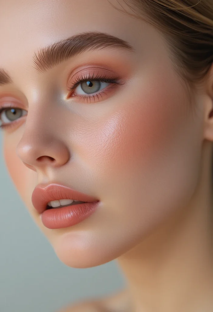  Soft Peach Smokey Eye for Daytime