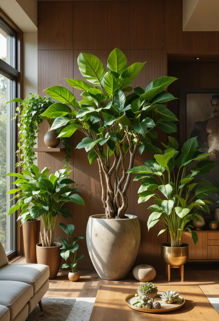Bring in Indoor Plants (Especially Fiddle Leaf Figs)