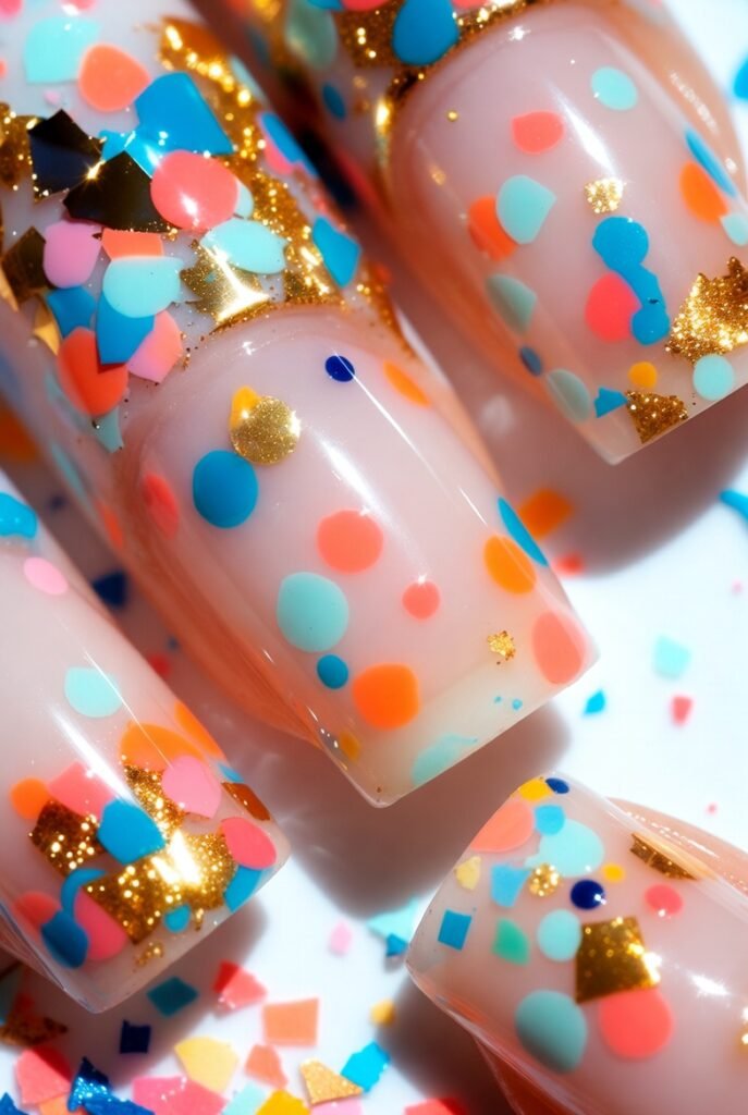 Ombré Glitter Fade from Cuticle