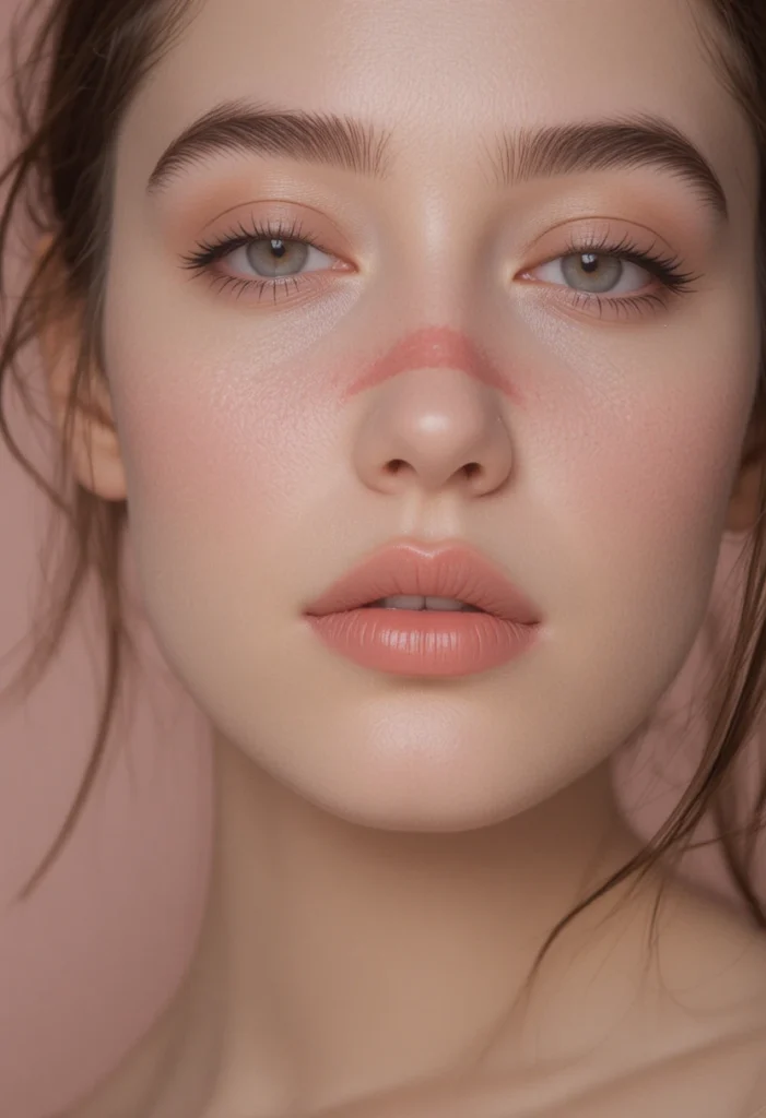 Dusty Rose Nose Bridge