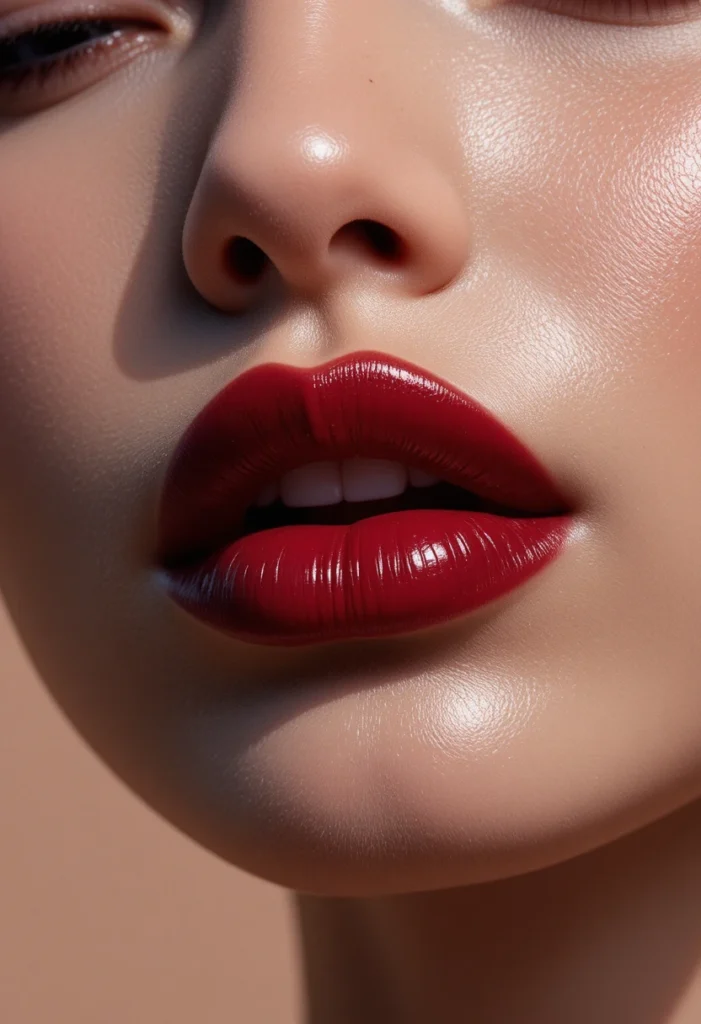 Lipstick Fading Out at the Corners