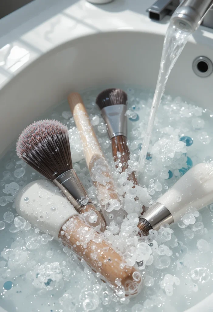 Clean Your Tools and Brushes as Often as Your Face