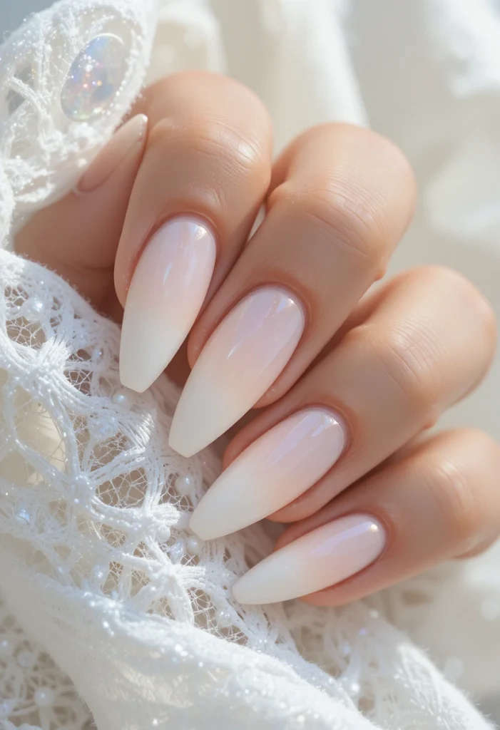White Ombré Fade