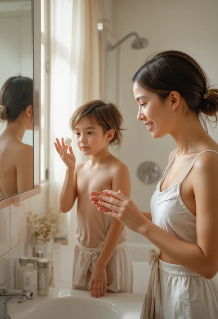 Model Healthy Skin Habits as a Parent