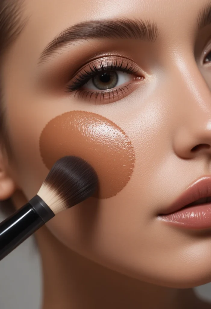 Contour Below Your Cheekbones, Not Inside the Hollow