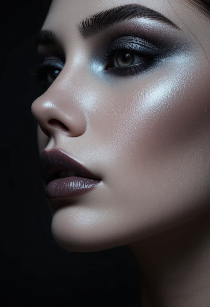  Gunmetal Smokey Eye for Edgy Minimalism