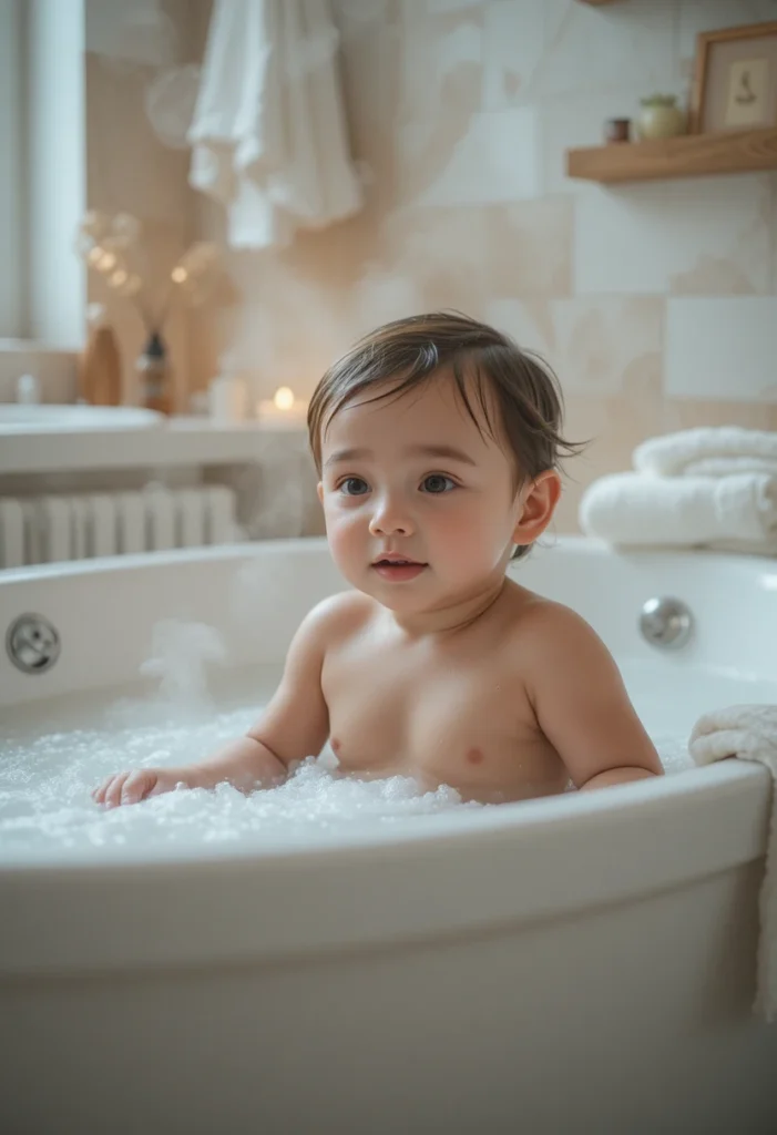Bathe Less Frequently with Lukewarm Water