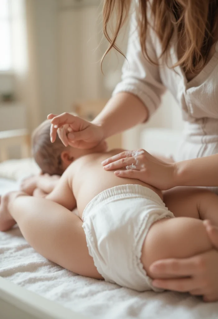 Apply a Barrier Ointment Before Diaper Changes