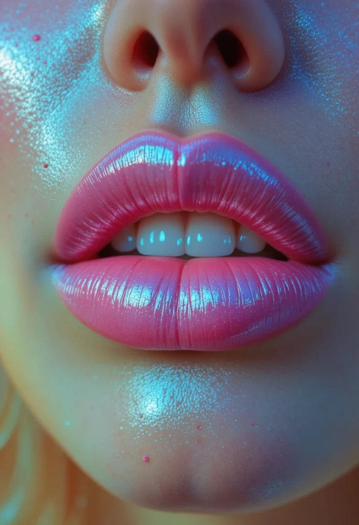 Pepto Pink Iridescent for Festival Fun