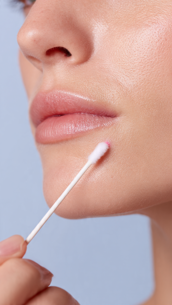 respect the Power of Patch Testing on Your Jawline