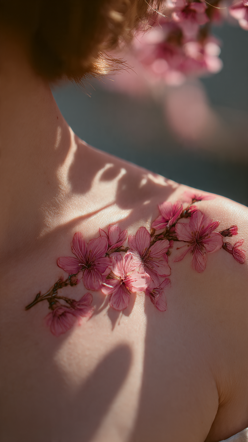 22 Sakura Flower Tattoos Ideas: Embrace Ephemeral Elegance and a Deeply Personal Symbol of Resilience